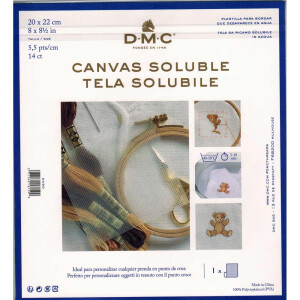 Canvas-soluble