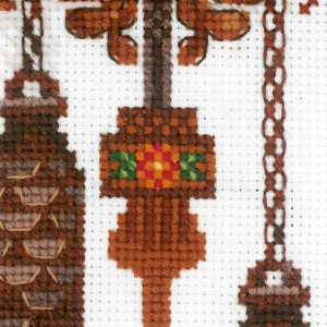 Набор для вышивания крестом Риолис "Настенные часы с кукушкой