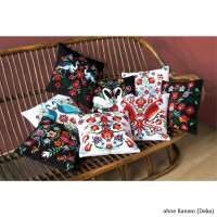 Vervaco Tapestry kit cushion LMV Pauline, stamped, DIY