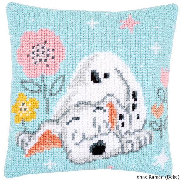 Vervaco stamped cross stitch kit cushion Disney Dalmatian, DIY