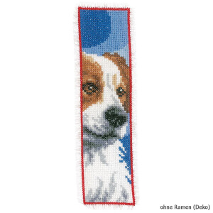 Vervaco Bookmark counted cross stitch kit Cat & dog...