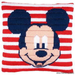 Vervaco Long stitch kit cushion stamped Disney Mickey...