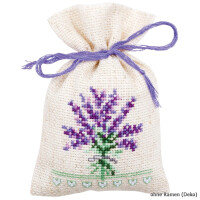 Vervaco counted herbal bags stitch kit Provence kit of 3, DIY
