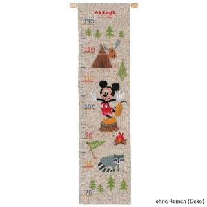 Vervaco height chart counted cross stitch kit Disney A...
