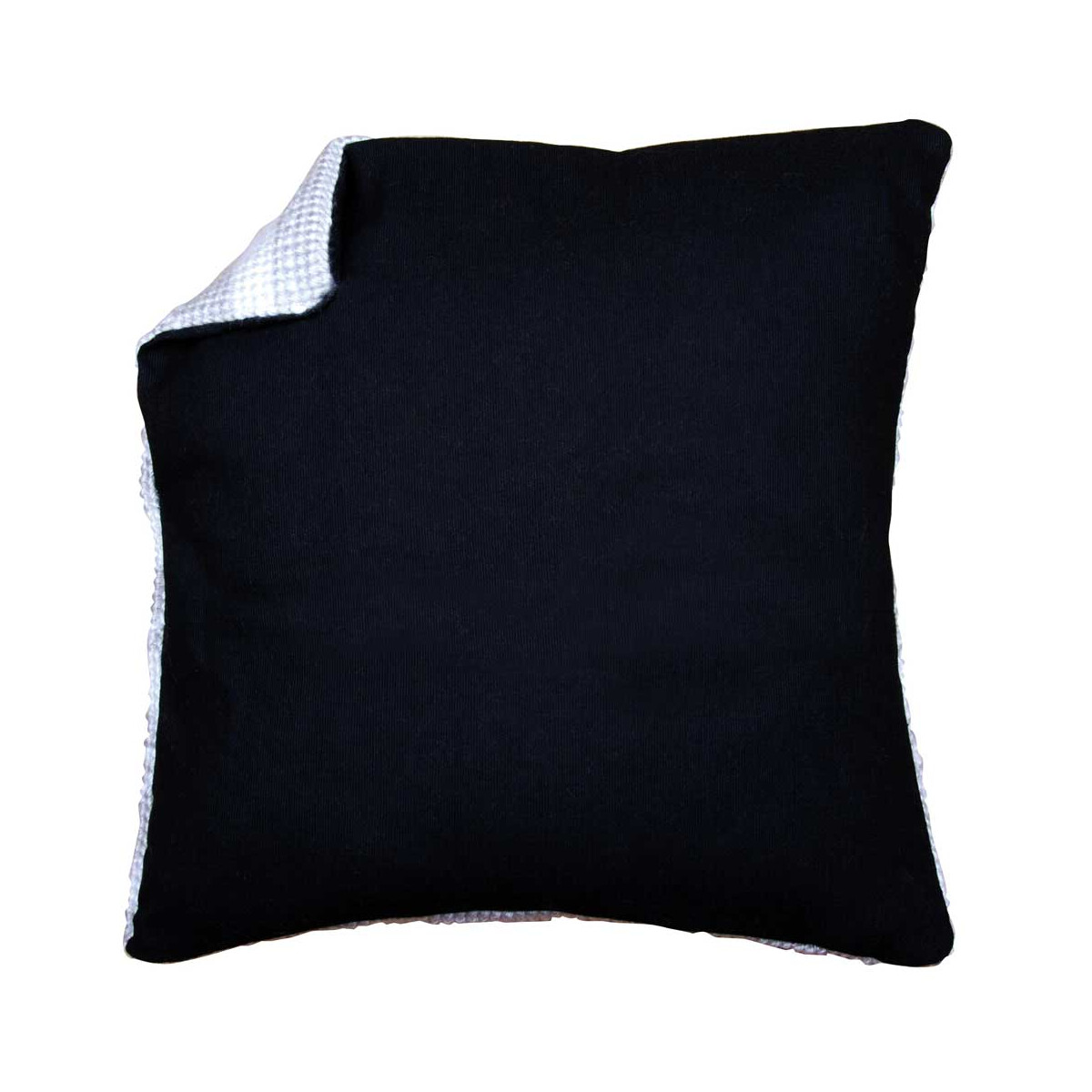 Vervaco Cushion Back without Zipper - Black, 45 x 45 cm, DIY