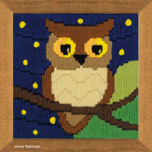 Riolis counted cross stitch Kit Owl Among The Stars, DIY