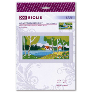 Riolis counted cross stitch Kit Quiet Midday , DIY