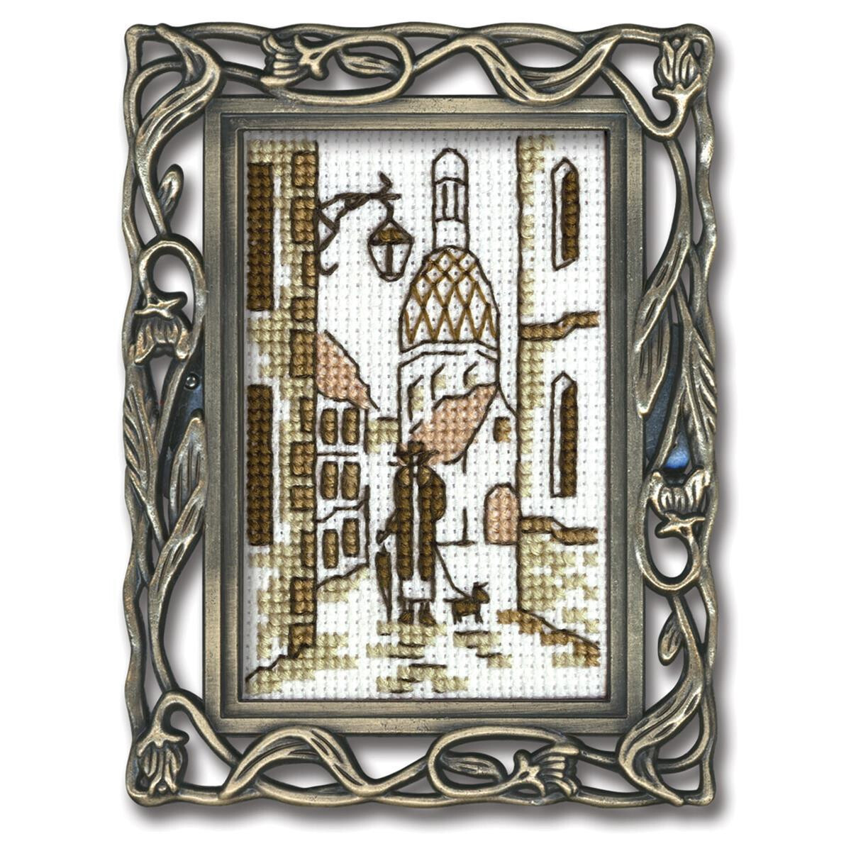 RTO counted Cross Stitch Kit with frame...