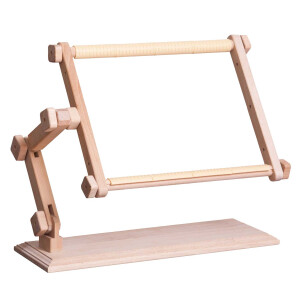Tischständer "Pinocchio", optional mit/ohne Stickrahmen, (Rahmengröße wählbar), stabil, verstellbar, drehbar, hochwertige Verarbeitung