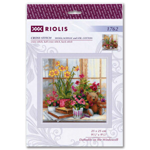 Riolis counted cross stitch Kit Daffodils On The...