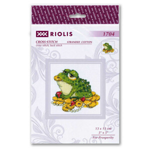 Riolis counted cross stitch Kit For Prosperity, DIY