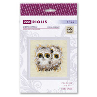 Kit de bordado Riolis "Little owls", patrón de números