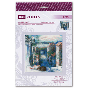 Riolis counted cross stitch Kit Early Spring, DIY