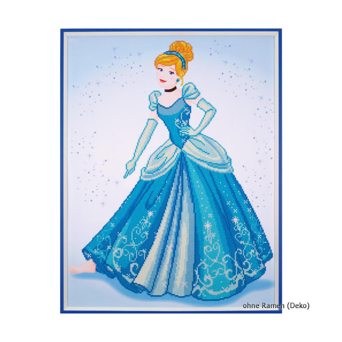 Vervaco Diamond painting kit Disney Cinderella, DIY