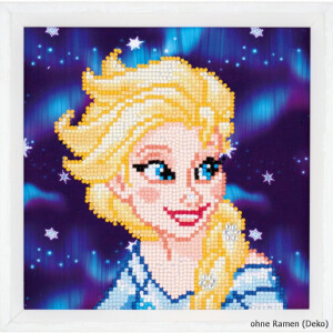 Vervaco Diamanten Malerei Packung Disney Elsa