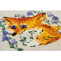 DIY Riolis counted cross stitch Kit Fox