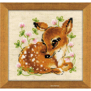 Riolis counted cross stitch Kit Little Deer, DIY