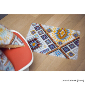 Vervaco Latch hook rug kit Ethnical, DIY