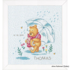 Vervaco Counted cross stitch kit Disney Winnie in the...