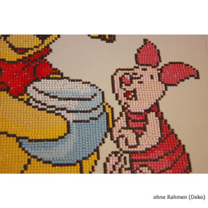 Vervaco Diamond painting kit Disney Pooh with Piglet, DIY