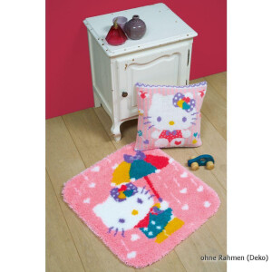 Vervaco Подушка для вышивания крестом Hello Kitty Pastel