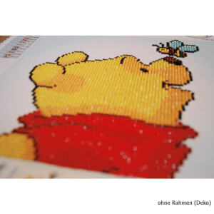 Auslaufmodell Vervaco Diamanten Malerei Packung Disney Winnie mit Biene
