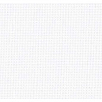 Contatore tessuto lugana Zweigart Precute 25 ct. 3835 colore 100 bianco, 48x68 cm