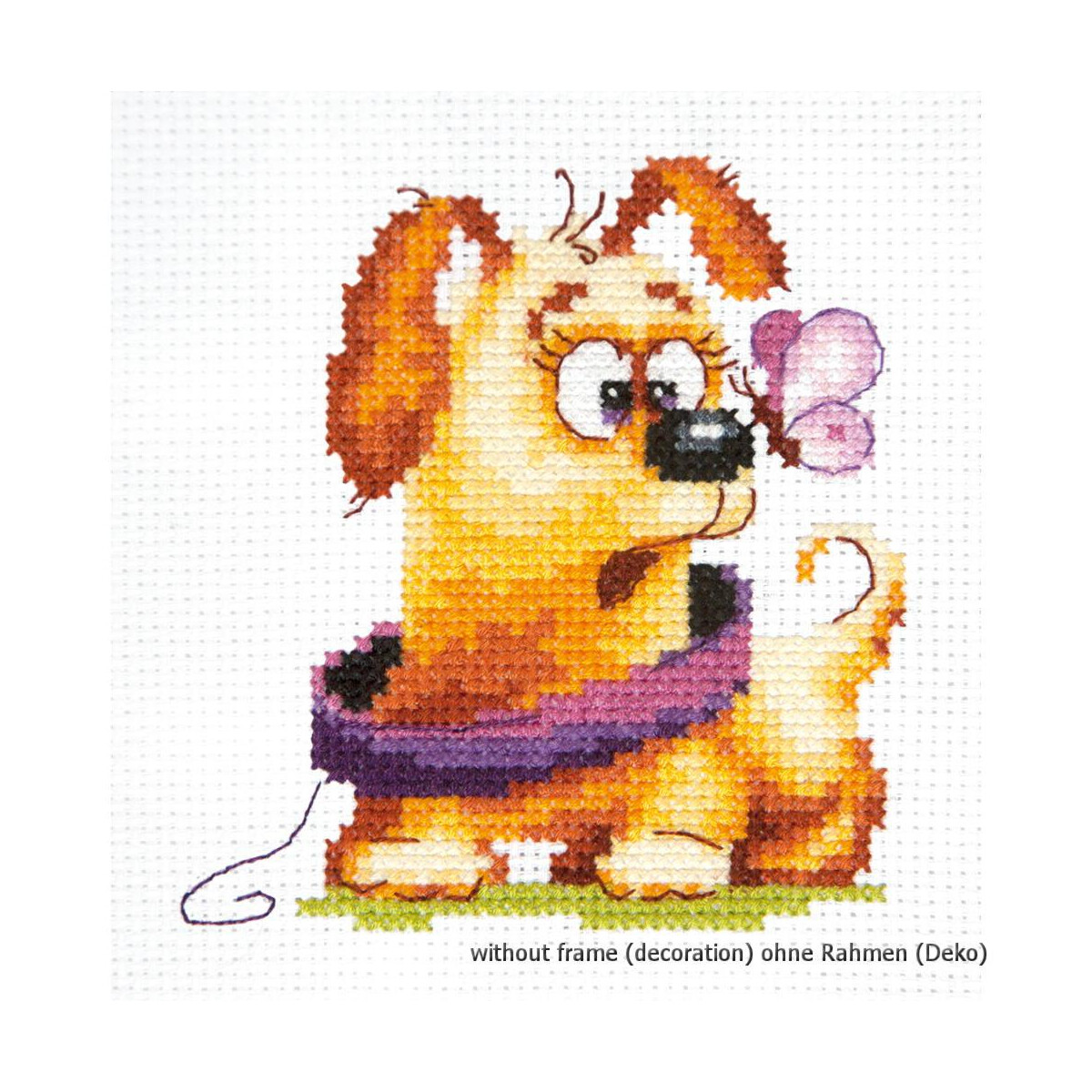 Magic Needle Counted cross stitch kit Who are You?, 9 x 10cm