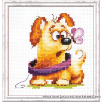 Magic Needle Counted cross stitch kit Who are You?, 9 x 10cm