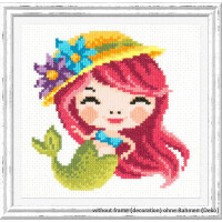 Magic Needle Counted cross stitch kit Mermaid, 15 x 16cm