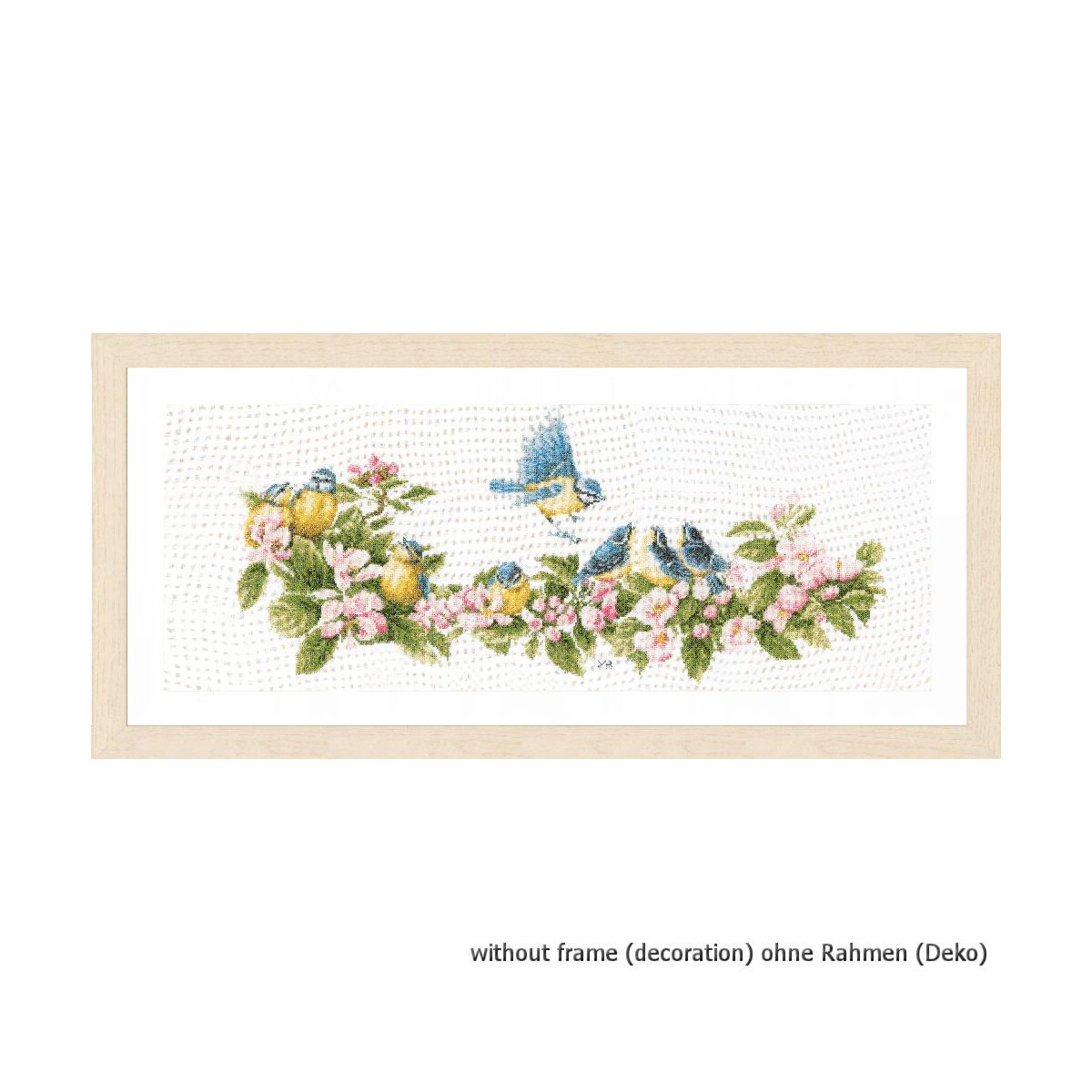 A charming cross stitch embroidery design from Lanarte...