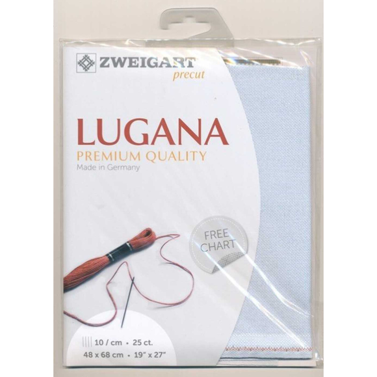 Evenweave Fabric LUGANA Zweigart Precute 25 ct. 3835...