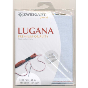 Evenweave Fabric LUGANA Zweigart Precute 25 ct. 3835...