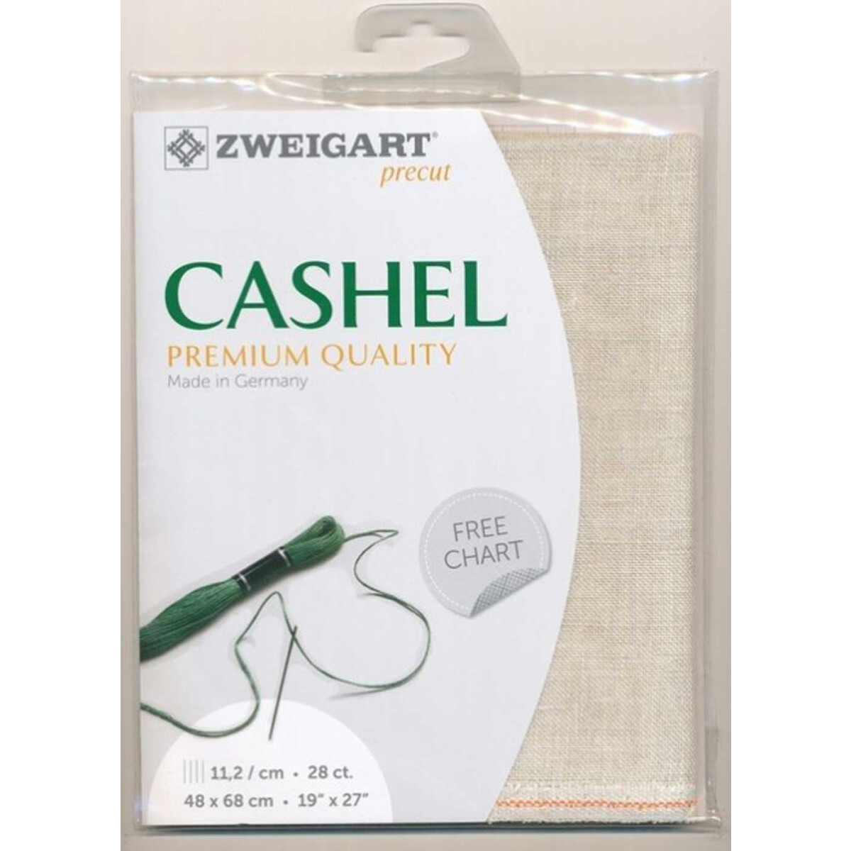 Counter cashel Zweigart Precute 28 ct. 3281 100% lino...