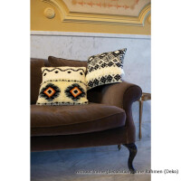 Vervaco stamped cross stitch kit cushion Ethnic II, DIY