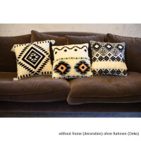 Vervaco stamped cross stitch kit cushion Ethnic III, DIY