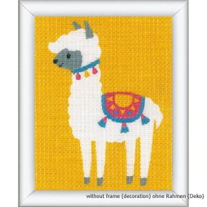 Vervaco stamped stitch kit Little llama, DIY
