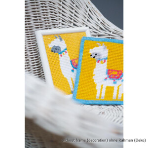 Vervaco stamped stitch kit Little llama, DIY