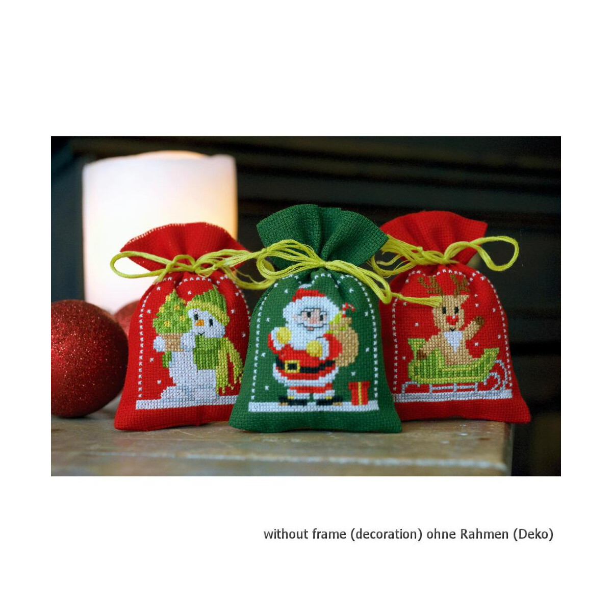Vervaco Herbal bags counted cross stitch kit Christmas...