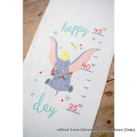 Paquete de bordados Vervaco, patrón de conteo "Disney Dumbo Oh, feliz día"