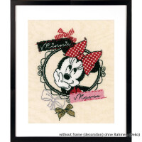Vervaco counted cross stitch kit Disney Its all about Minnie I, DIY