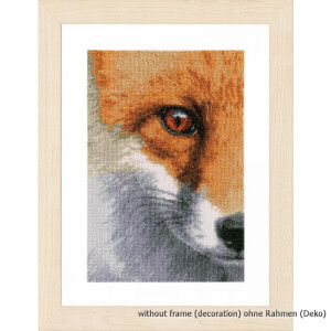 Lanarte cross stitch kit "Fox", counted, DIY