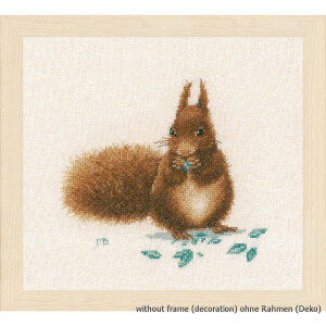 Lanarte cross stitch kit "MB Squirrel",...