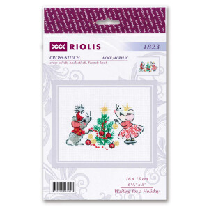 Riolis counted cross stitch kit "Waiting for a...