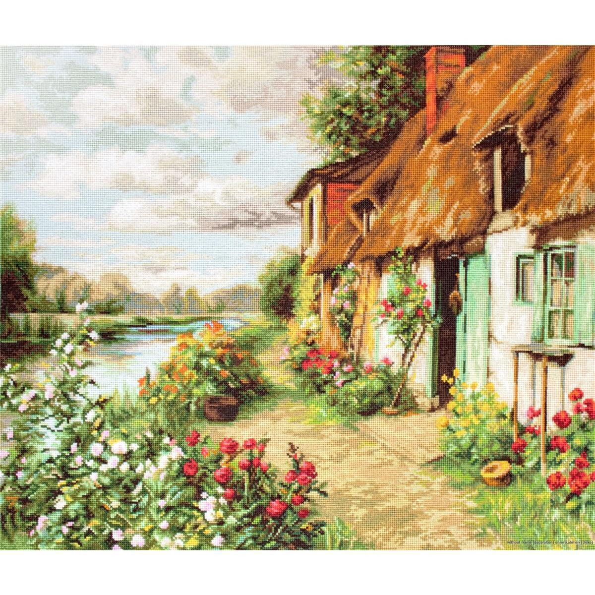 Luca-S counted Cross Stitch kit "Landscape",...