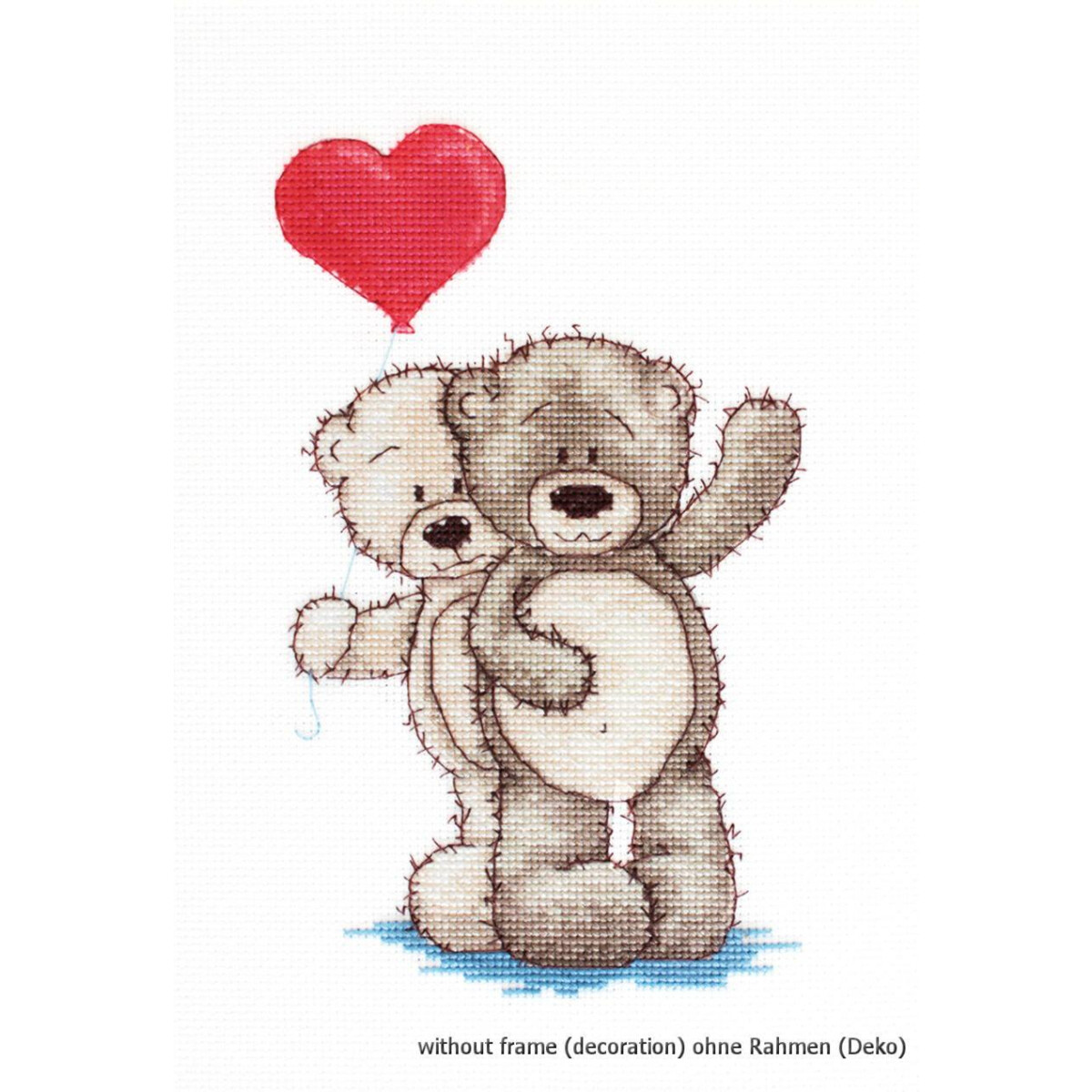 Luca-S counted Cross Stitch kit "Bruno and Bianca...