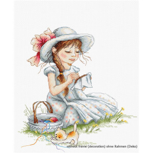 Luca-S counted Cross Stitch kit "Embroidery",...