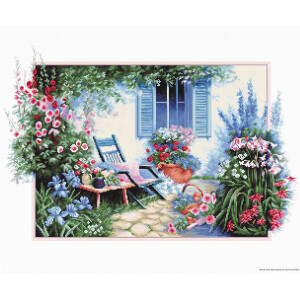 Luca-S counted Cross Stitch kit "Flower...