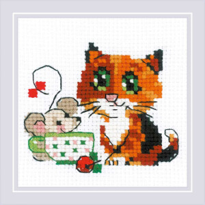 Riolis counted cross stitch kit "Tea for...