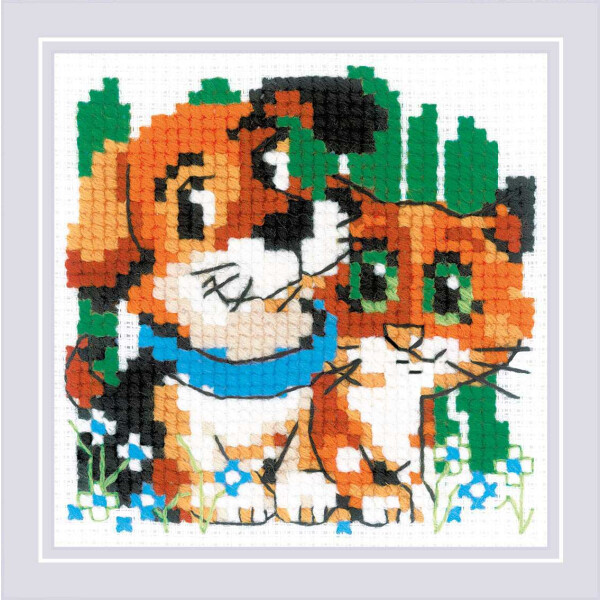 Riolis counted cross stitch kit "Stick with Me", DIY